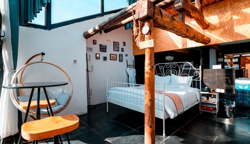 Honeymoon Condo, 1 King Bed, Bathtub, Mountain View