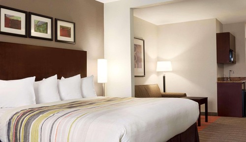 Studio Suite, 1 King Bed, Accessible, Non Smoking (Roll-in Shower)