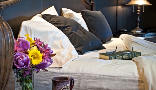Luxury Suite, 1 King Bed, Jetted Tub, Courtyard Area (German Decor)