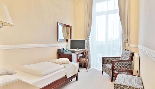 Standard Single Room, 1 Twin Bed, Ensuite, Park View
