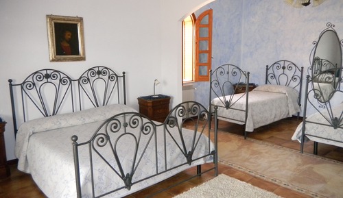 Quadruple Room with Terrace, Countryside View