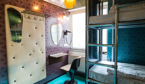 One Bed in a Four Bed Female Dorm With Shared Bathroom