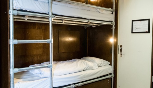 One Bed in a Six Bed Mixed Dorm With Shared Bathroom
