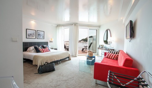 Superior Triple Room, Balcony, Sea View