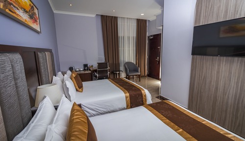 Standard Room, 2 Double Beds, Non Smoking