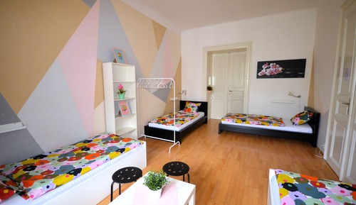 Economy Quadruple Room, Shared Bathroom