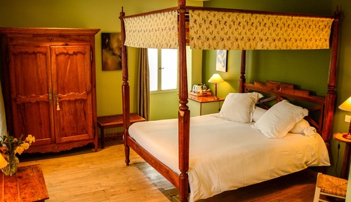 Luxury Double Room, Ensuite, Garden View (Le Prieur)
