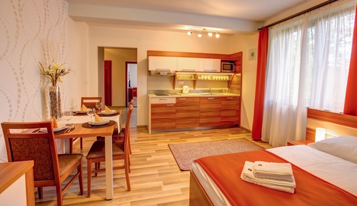 Family Studio Suite, 2 Bedrooms, Kitchen, Mountain View