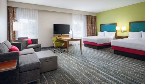 Studio, 2 Queen Beds, Accessible (Hearing)