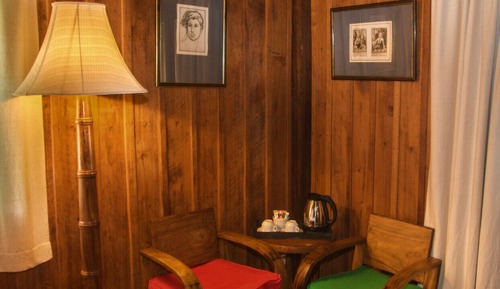 Double or Twin Room, Balcony, Beach View (Riverfront Upper Floor)