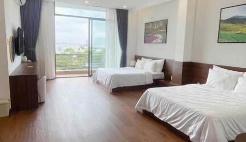 Family Double or Twin Room, Balcony, Sea View