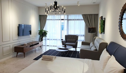 Superior Apartment, 2 Bedrooms, Kitchen, City View