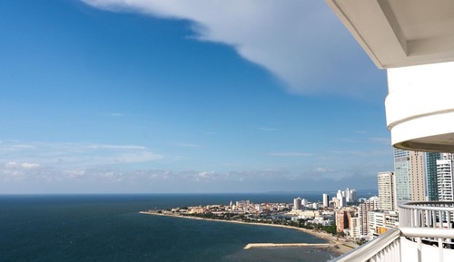 Luxury Apartment, Balcony, Beach View