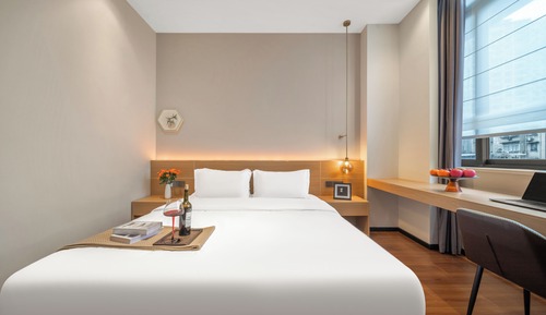 Basic Double Room, City View