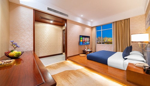 Basic Double Room Single Use, City View