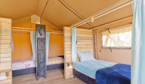 Comfort Tent, Mixed Dorm, Patio, Mountain View