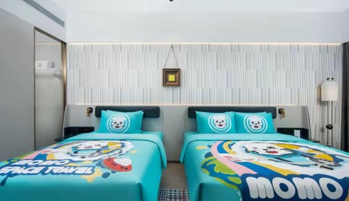 Family Double or Twin Room, City View