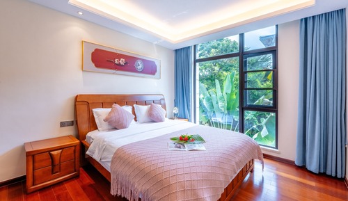 Presidential Villa, Balcony, Pool View