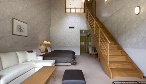 Top Floor Japanese-Western-Style Room With Loft, Non-smoking