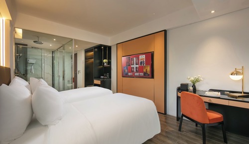 Family Double Room, 2 Bedrooms, City View