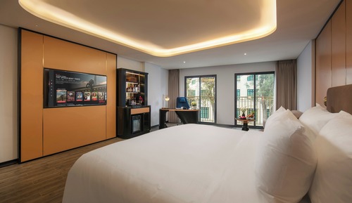 Luxury Double Room, 1 King Bed, City View