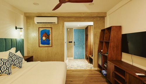 Deluxe Double Room, Balcony, Beach View