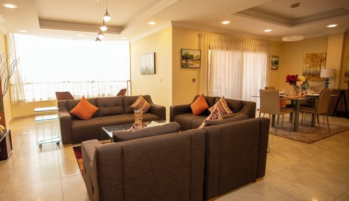 Family Apartment, Balcony, Golf View