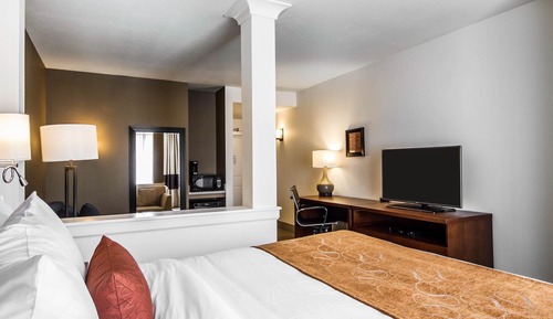 Suite, 1 King Bed with Sofa bed, Non Smoking