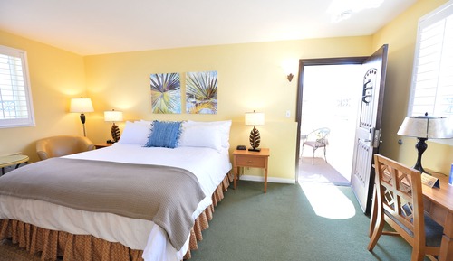 Design Room, 1 King Bed, Refrigerator & Microwave