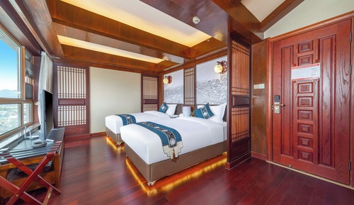 Comfort Double Room, Multiple Beds, City View
