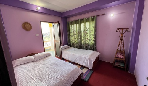 Double or Twin Room, Balcony, City View