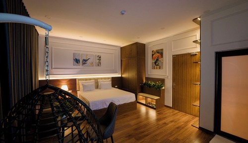 Double Room Single Use, Balcony, City View