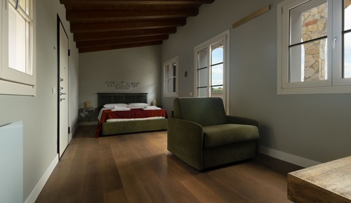 Superior Triple Room, 1 Queen Bed with Sofa bed, Pool View
