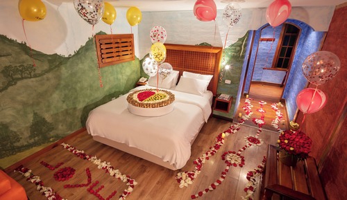 Double Room, Terrace, City View