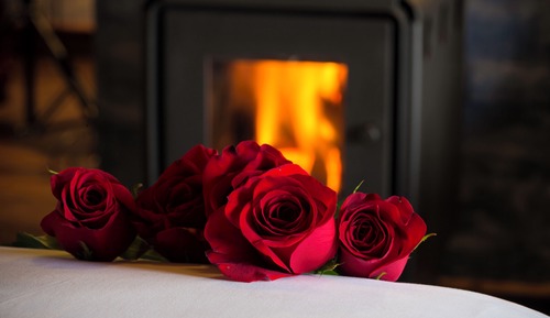 Double Room, Fireplace, Garden View