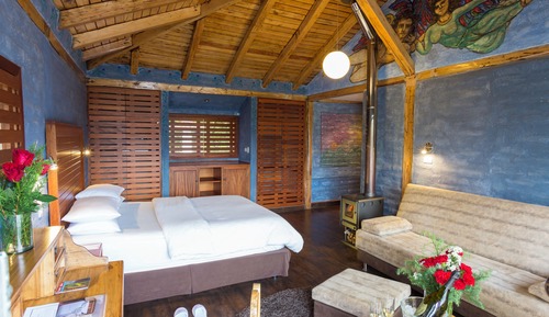 Double Room, Terrace, Mountain View