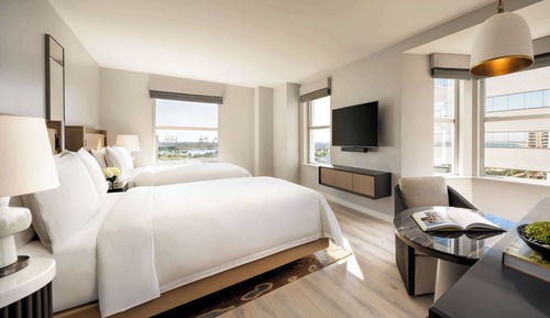 Fairmont, Room, 2 Queen Beds, Hearing Accessible, City View