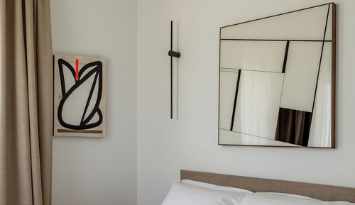 Suite, 1 King Bed with Sofa bed, Non Smoking, Garden View