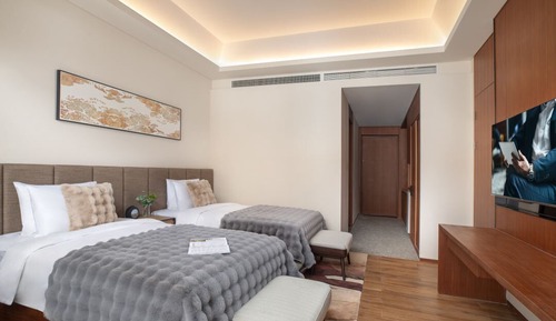 Deluxe Studio, 2 Twin Beds