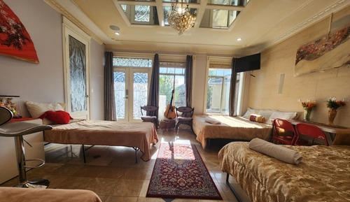 Family Room, 1 Bedroom, Refrigerator & Microwave, Courtyard Area