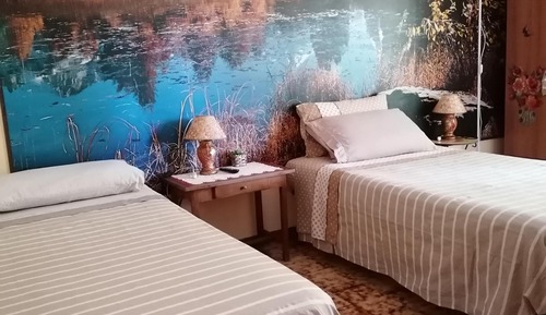 Twin Room, 2 Twin Beds, Balcony, Garden View