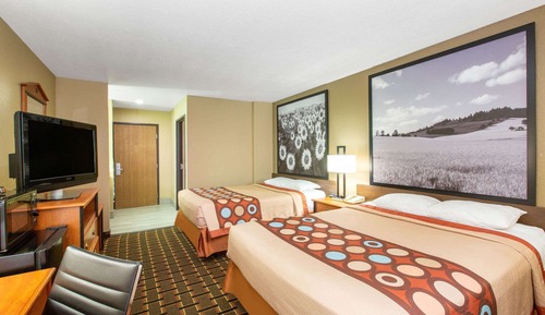 Room, 2 Double Beds, Accessible, Non Smoking (Mobility, Bathtub w/ Grab Bars)