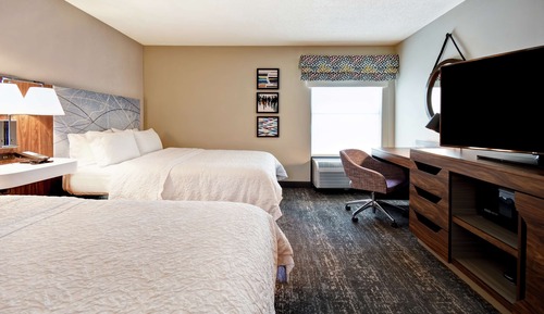 Room, 2 Double Beds, Accessible, Bathtub (Mobility)