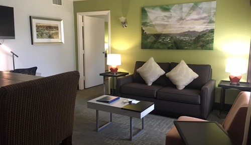 Suite, 1 King Bed, Non Smoking, Refrigerator & Microwave (Oversized Room;with Sofabed)