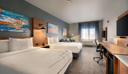 Studio, 2 Queen Beds, Accessible, Non Smoking (Mobility)