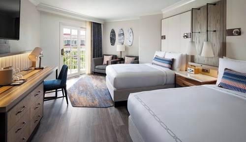 Room, 2 Double Beds, Non Smoking, Resort View