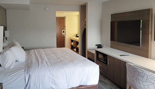 Room, 1 Queen Bed with Sofa bed, Accessible, Non Smoking (Mobility Accessible with Tub)