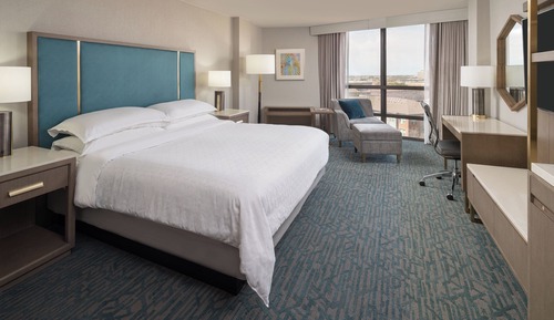 Traditional Room, 1 King Bed (Mobility/Hearing Access, Roll-in Shwr)