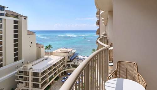 Room, 1 King Bed, Partial Ocean View