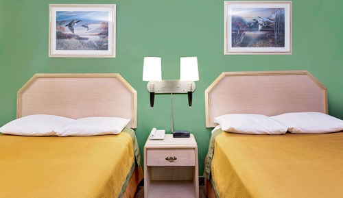 Double Room, 2 Double Beds, Smoking